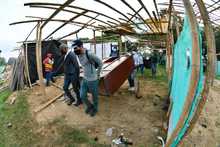 Se cumplen tres jornadas de desalojo en el Jarill&oacute;n del r&iacute;o Cauca