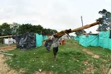 Se cumplen tres jornadas de desalojo en el Jarill&oacute;n del r&iacute;o Cauca