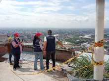 Infraestructura inspeccion&oacute; avance de obras por urgencia manifiesta en la Comuna 20