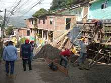 Infraestructura inspeccion&oacute; avance de obras por urgencia manifiesta en la Comuna 20
