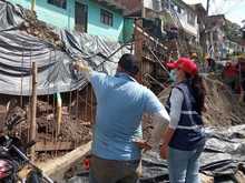 Infraestructura inspeccion&oacute; avance de obras por urgencia manifiesta en la Comuna 20