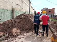 Infraestructura inspeccion&oacute; avance de obras por urgencia manifiesta en la Comuna 20