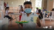 En Cali se retoma gradualmente la modalidad de alimentaci&oacute;n escolar preparada en sitio