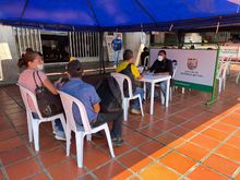 Habilitan punto fijo en el CAM para el registro de vendedores informales