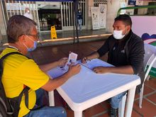 Habilitan punto fijo en el CAM para el registro de vendedores informales