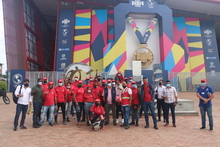 Infraestructura entreg&oacute; dotaci&oacute;n a grupo de inclusi&oacute;n de Pavimento Articulado