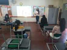 Con padres de familia se socializan avances de la presencialidad educativa 