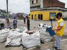 2000 metros cuadrados recuperados, gracias a jornada de limpieza en &aacute;rea de renovaci&oacute;n urbana.  