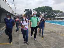 Piscinas Hernando Botero O&rsquo;byrne recibieron visita de los DTI de nataci&oacute;n de los I Juegos Panamericanos Junior Cali-Valle 2021 