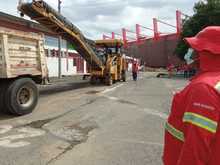 Las &lsquo;Obras de Coraz&oacute;n&rsquo; avanzan en la rehabilitaci&oacute;n de las canchas panamericanas