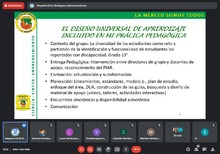 Creatividad e innovaci&oacute;n en estrategias para estudiantes con discapacidad se implementaron en el primer semestre