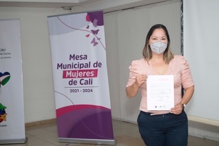 Se posesionaron delegadas a la Mesa Municipal de Mujeres de Cali 2021 &ndash; 2024