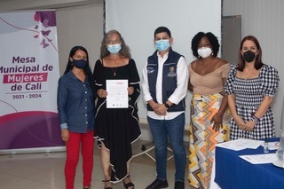 Se posesionaron delegadas a la Mesa Municipal de Mujeres de Cali 2021 &ndash; 2024