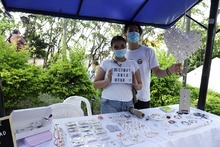 La &lsquo;Loma de la Cruz&rsquo; se convirti&oacute; en un bazar de emprendimientos juveniles