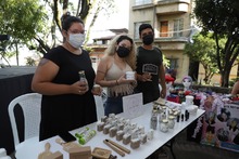 La &lsquo;Loma de la Cruz&rsquo; se convirti&oacute; en un bazar de emprendimientos juveniles