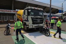 La Ciclovida fue escenario para sensibilizaci&oacute;n de Movilidad sobre puntos ciegos