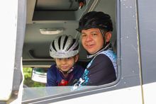 La Ciclovida fue escenario para sensibilizaci&oacute;n de Movilidad sobre puntos ciegos