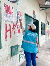 Jornada de recuperaci&oacute;n paisaj&iacute;stica y ambiental se cumpli&oacute; en el Sector de Puerto Resistencia 