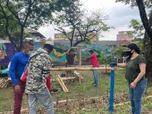 Jornada de recuperaci&oacute;n paisaj&iacute;stica y ambiental se cumpli&oacute; en el Sector de Puerto Resistencia 