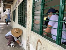 Jornada de recuperaci&oacute;n paisaj&iacute;stica y ambiental se cumpli&oacute; en el Sector de Puerto Resistencia 
