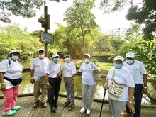 Personas de la tercera edad se reactivaron en recorrido de turismo social