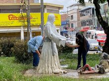 Activa participación de los caleños en la recuperación y embellecimiento del sector Alameda