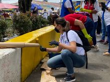 Activa participación de los caleños en la recuperación y embellecimiento del sector Alameda