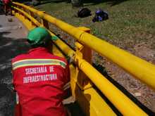 Infraestructura contin&uacute;a embelleciendo estructuras viales en la calle 5a