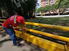 Infraestructura contin&uacute;a embelleciendo estructuras viales en la calle 5a