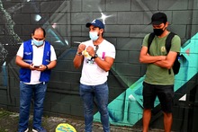 &lsquo;Barrio en Movimiento&rsquo; acompa&ntilde;&oacute; el graffiti tour cale&ntilde;o con gratiferos de la ciudad