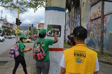 Gran jornada de embellecimiento y recuperaci&oacute;n en el centro de Cali