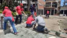 J&oacute;venes en Cali adec&uacute;an v&iacute;as y espacio p&uacute;blico por medio de Infraestructura Distrital
