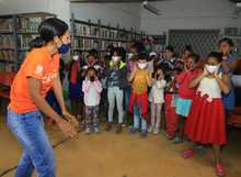 Ni&ntilde;os y ni&ntilde;as de Cali se capacitan en espacios de arte y cultura