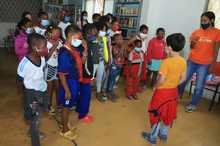 Ni&ntilde;os y ni&ntilde;as de Cali se capacitan en espacios de arte y cultura