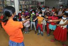 Ni&ntilde;os y ni&ntilde;as de Cali se capacitan en espacios de arte y cultura