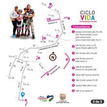 Mapa de la Ciclovida