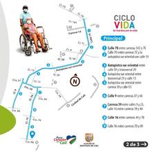 Mapa de la Ciclovida