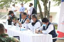Contin&uacute;an mesas de trabajo del plan estrat&eacute;gico de seguridad con l&iacute;deres y comunidad en zonas rurales