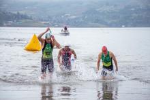 J&oacute;venes triatletas del continente tuvieron su primera prueba de cara a los Panamericanos Junior