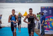 J&oacute;venes triatletas del continente tuvieron su primera prueba de cara a los Panamericanos Junior