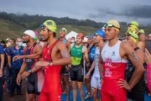 J&oacute;venes triatletas del continente tuvieron su primera prueba de cara a los Panamericanos Junior