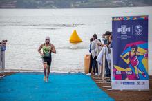 J&oacute;venes triatletas del continente tuvieron su primera prueba de cara a los Panamericanos Junior
