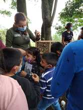 Ni&ntilde;os construyen espacios para la vida en el ecoparque Tres Cruces Batacl&aacute;n