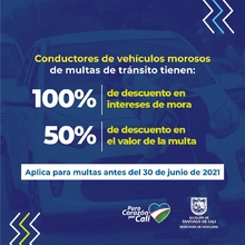 P&oacute;ngase al d&iacute;a con las multas de tr&aacute;nsito y aproveche los descuentos del Papayazo Tributario y la Ley 2155