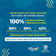 P&oacute;ngase al d&iacute;a con las multas de tr&aacute;nsito y aproveche los descuentos del Papayazo Tributario y la Ley 2155