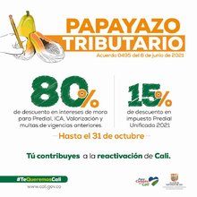 P&oacute;ngase al d&iacute;a con las multas de tr&aacute;nsito y aproveche los descuentos del Papayazo Tributario y la Ley 2155