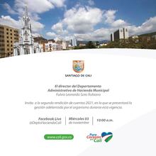 Invitaci&oacute;n II Rendici&oacute;n de cuentas 2021