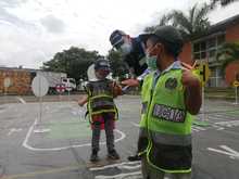 Educaci&oacute;n vial para los ni&ntilde;os de Cali