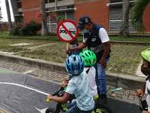 Educaci&oacute;n vial para los ni&ntilde;os de Cali