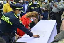 Operatividad de la Polic&iacute;a Metropolitana en Cali y el Valle fue reforzada con parque automotor que entreg&oacute; Ministerio del Interior